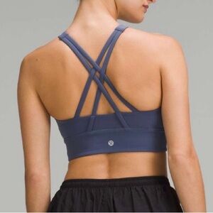 Lululemon Energy Longline Sports Bra in Shade  Size 6